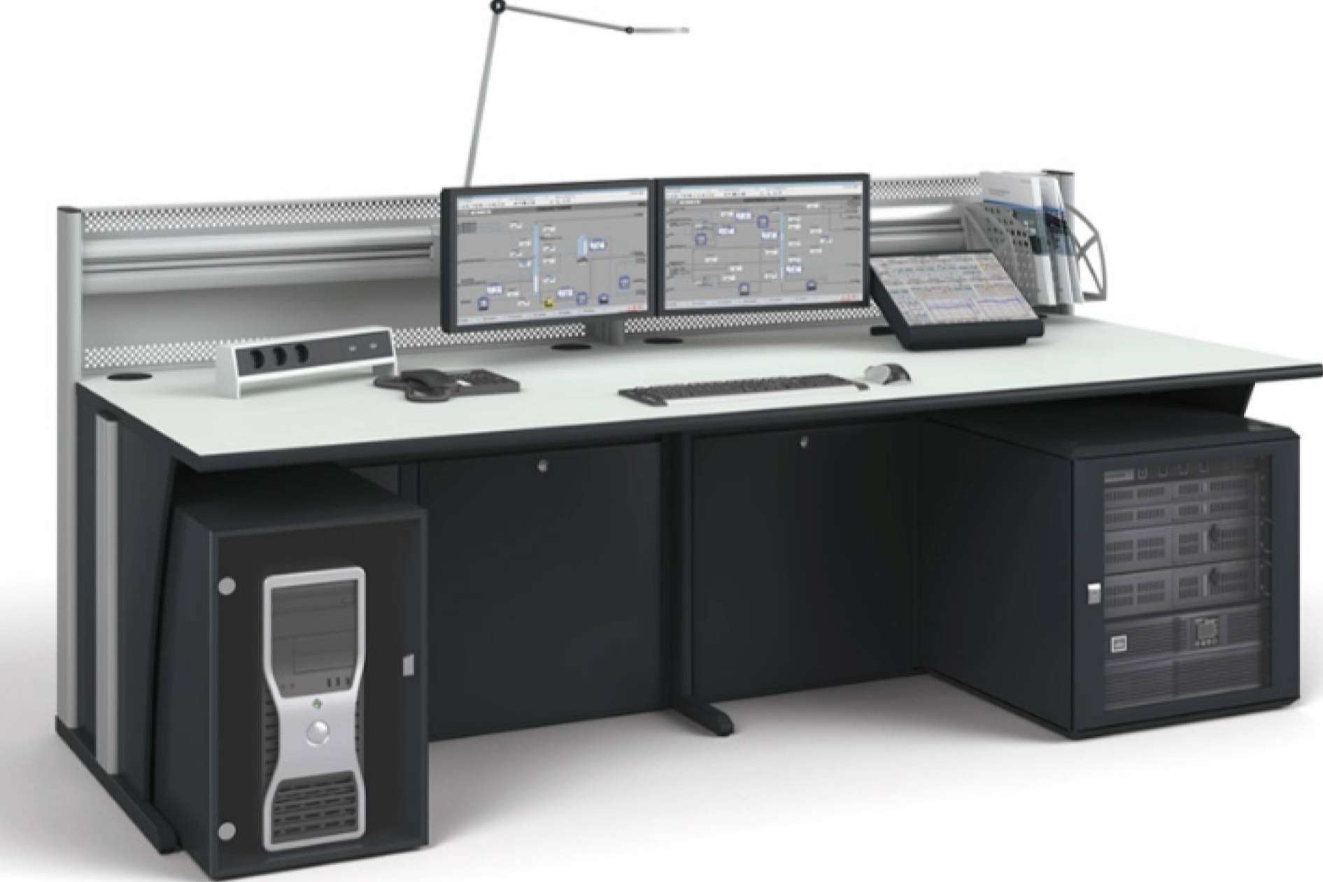 Mejorar la eficiencia y la productividad en las salas de control, con el mobiliario de OfficeDeco