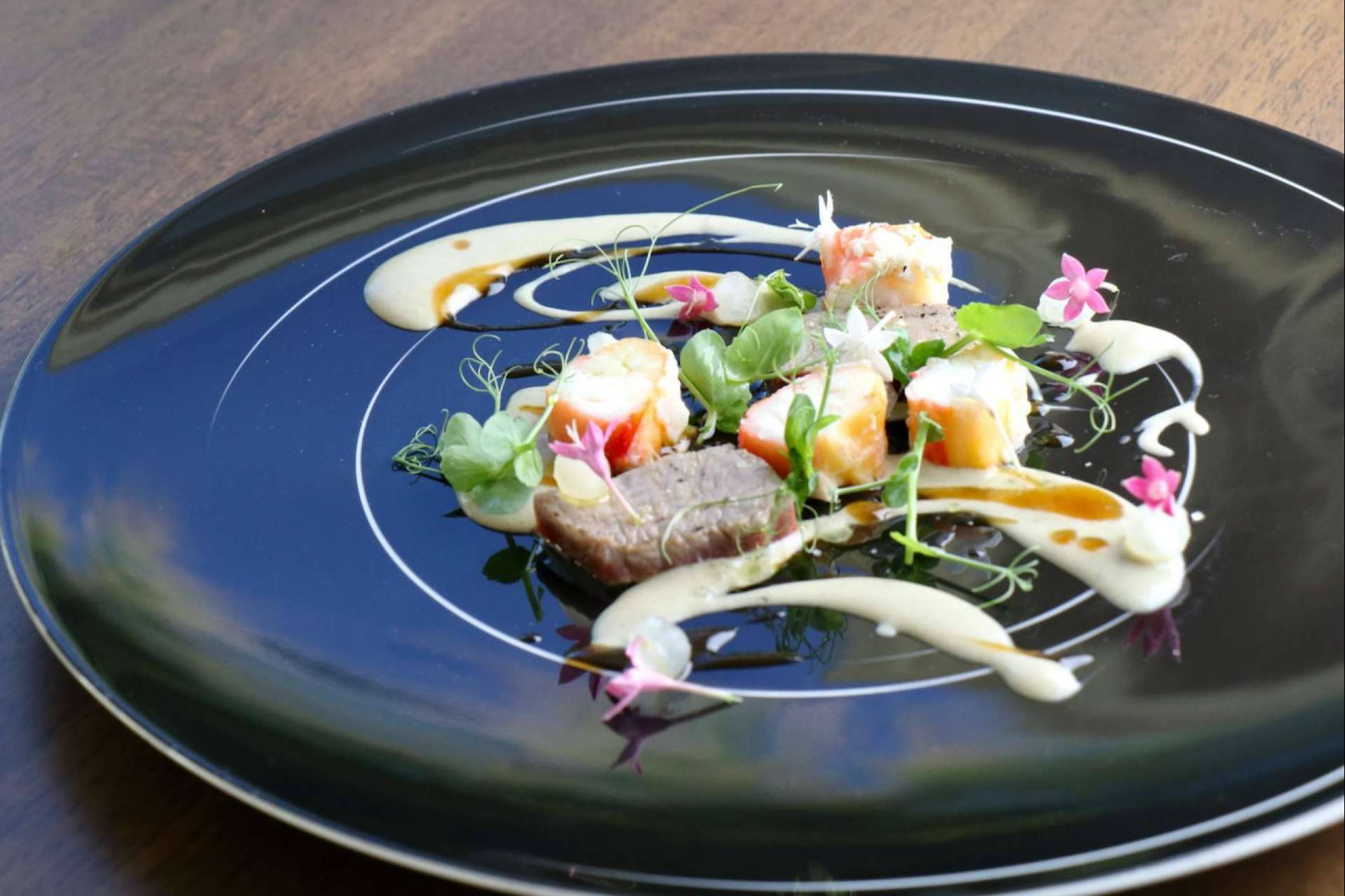 El chef José Antonio Sánchez elaboró el primer menú con el deseado CHATKA Cangrejo Real