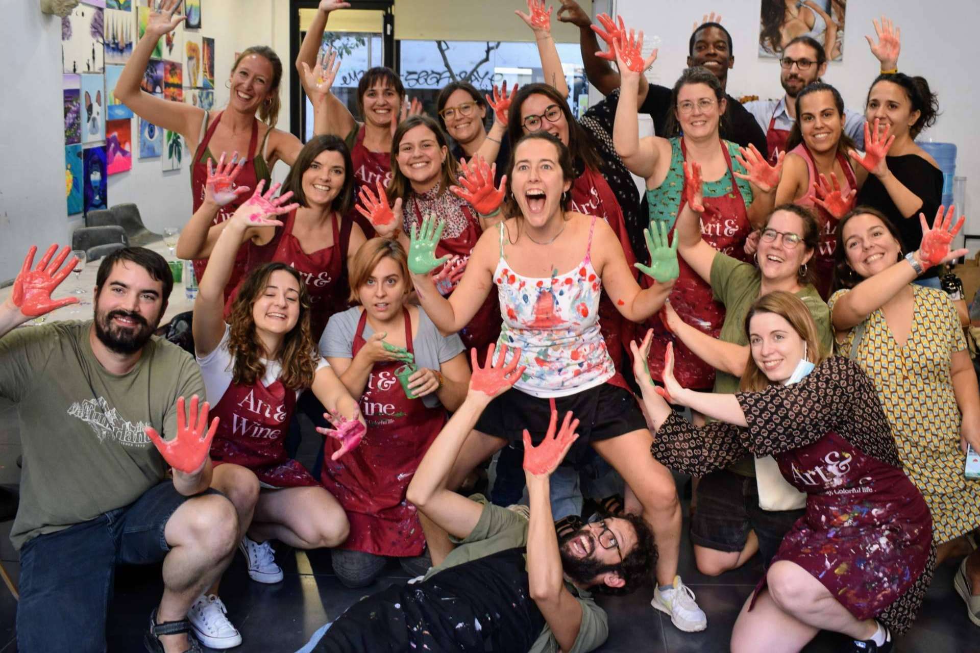 Art&Wine propone una actividad de ocio original