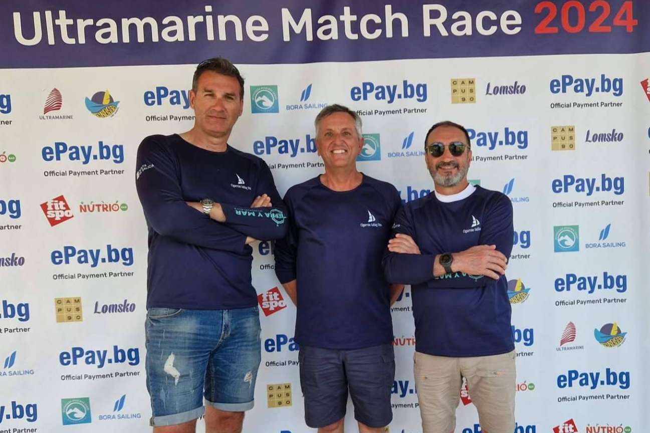Emocionante Tercera Parada del Circuito Europeo de Match Race en el Lago Iskar, Bulgaria