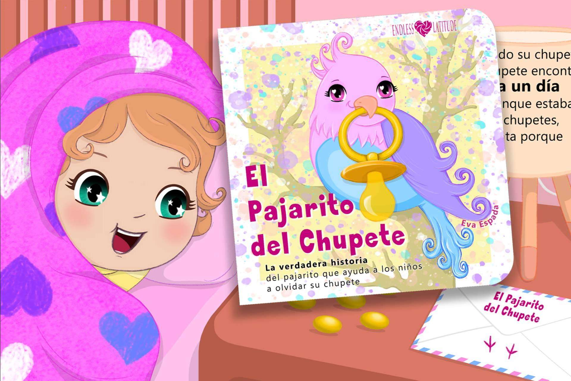 La verdadera historia del pajarito que ayuda a los niños a olvidar su chupete