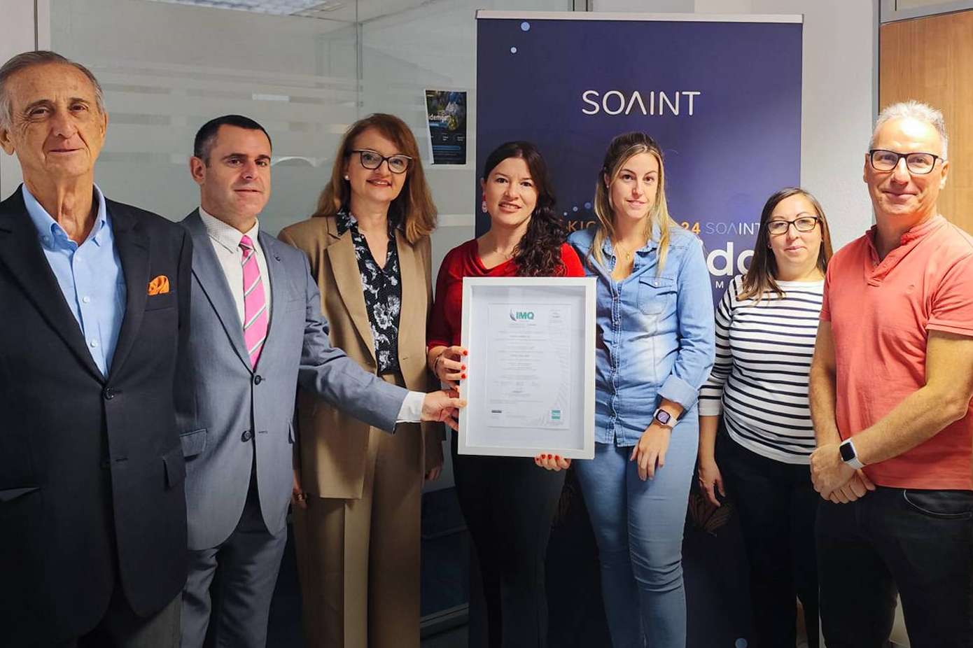 SOAINT Obtiene la Certificación ISO 27001 en Seguridad de la Información 2024