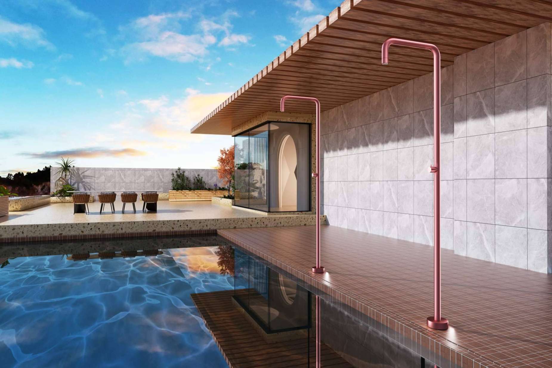 Diseño y durabilidad en espacios exteriores, así fluye la serie UTAH de IMEX Products