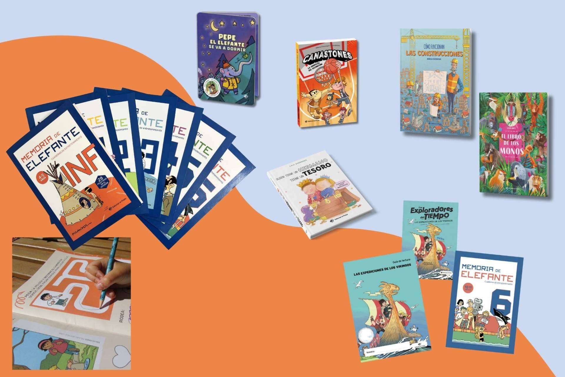 Lecturas, packs y cuadernos para un verano lector con Editorial El Pirata