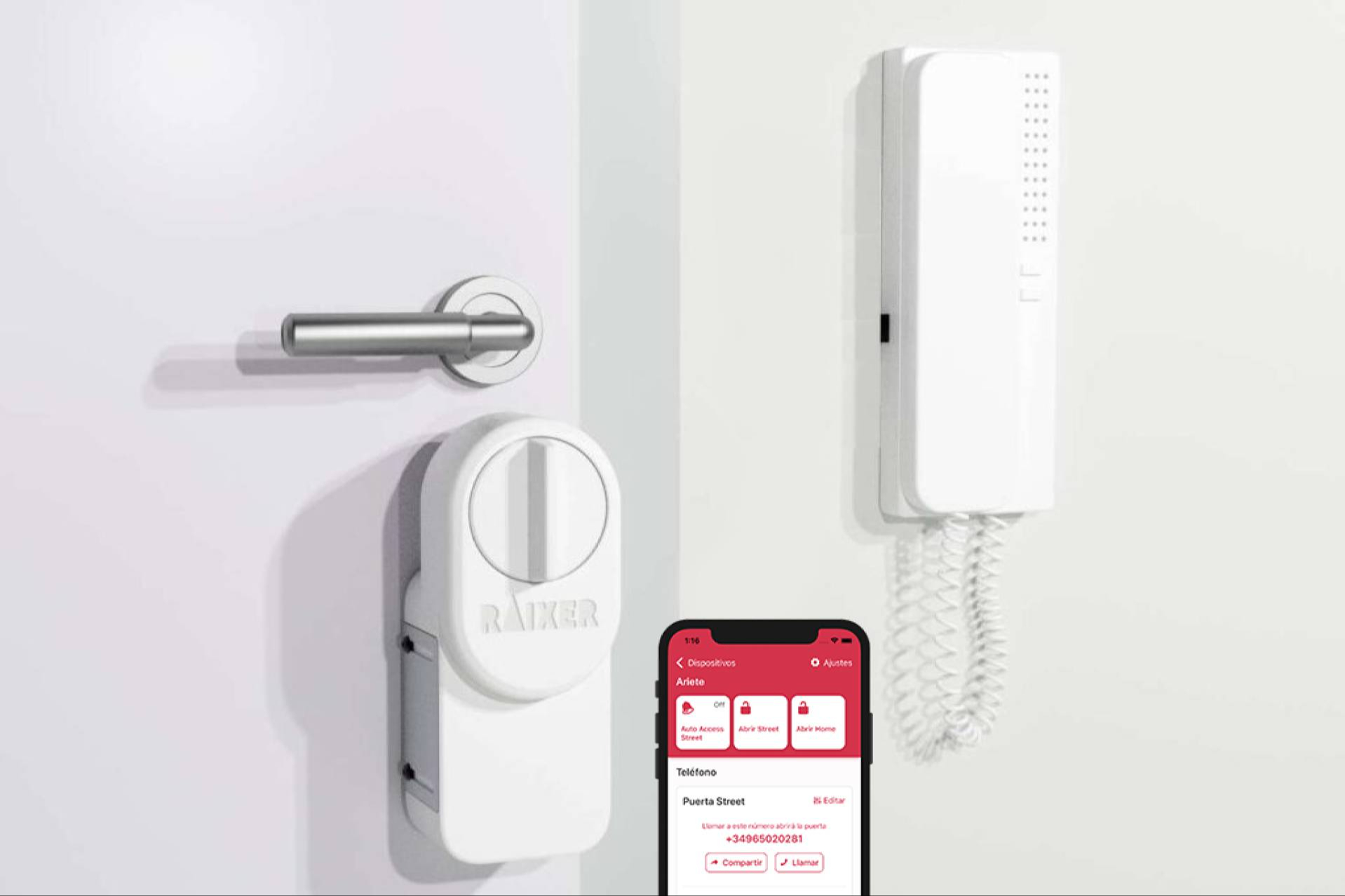Accesos sin llaves, más seguros y fáciles con Raixer