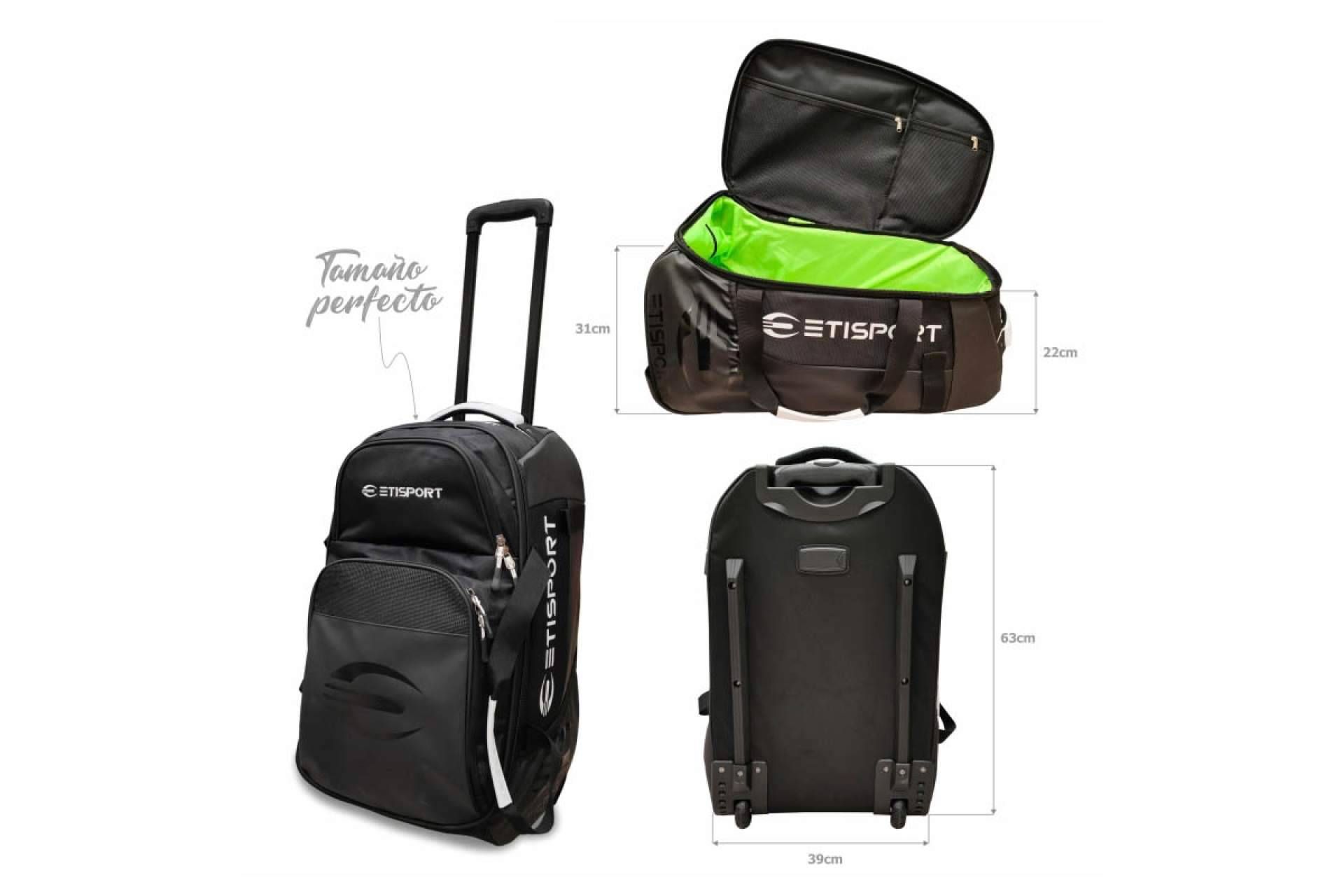 Nuevas bolsas Etisport; comodidad, resistencia y organización para jugadores y porteros de hockey patines
