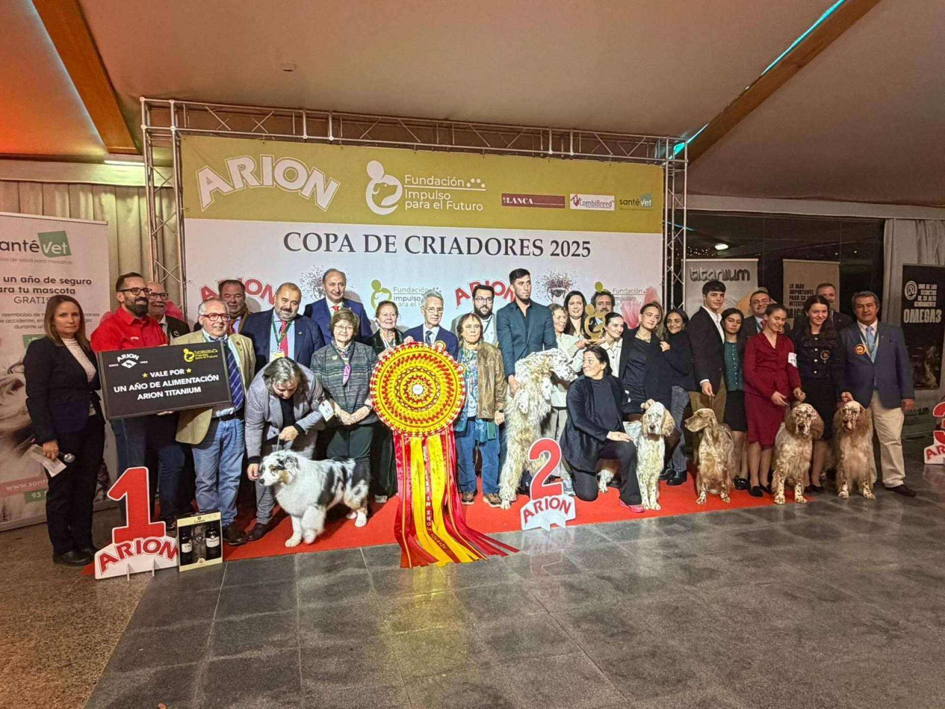 La Primera Copa de Criadores 2025 celebra una edición histórica y premia al pastor australiano Once in a Life Time de La Noval