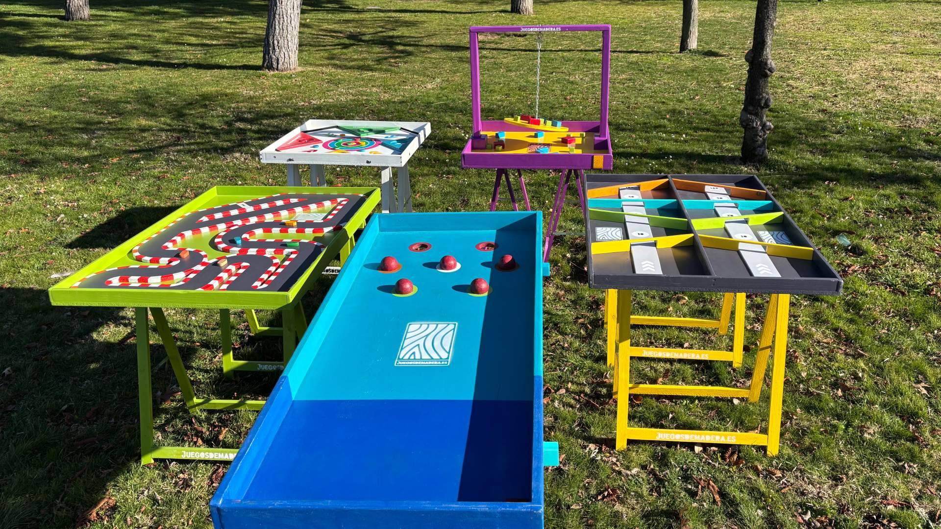 Eventos con alma; El auge de los juegos de madera artesanales en la era digital