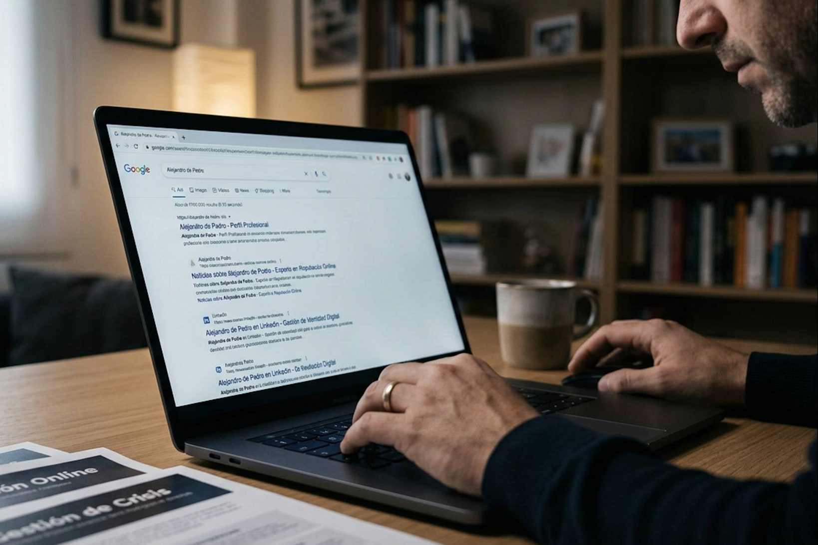 ¿Qué ocurre al buscar un nombre en Google? El experto Alejandro de Pedro lo explica