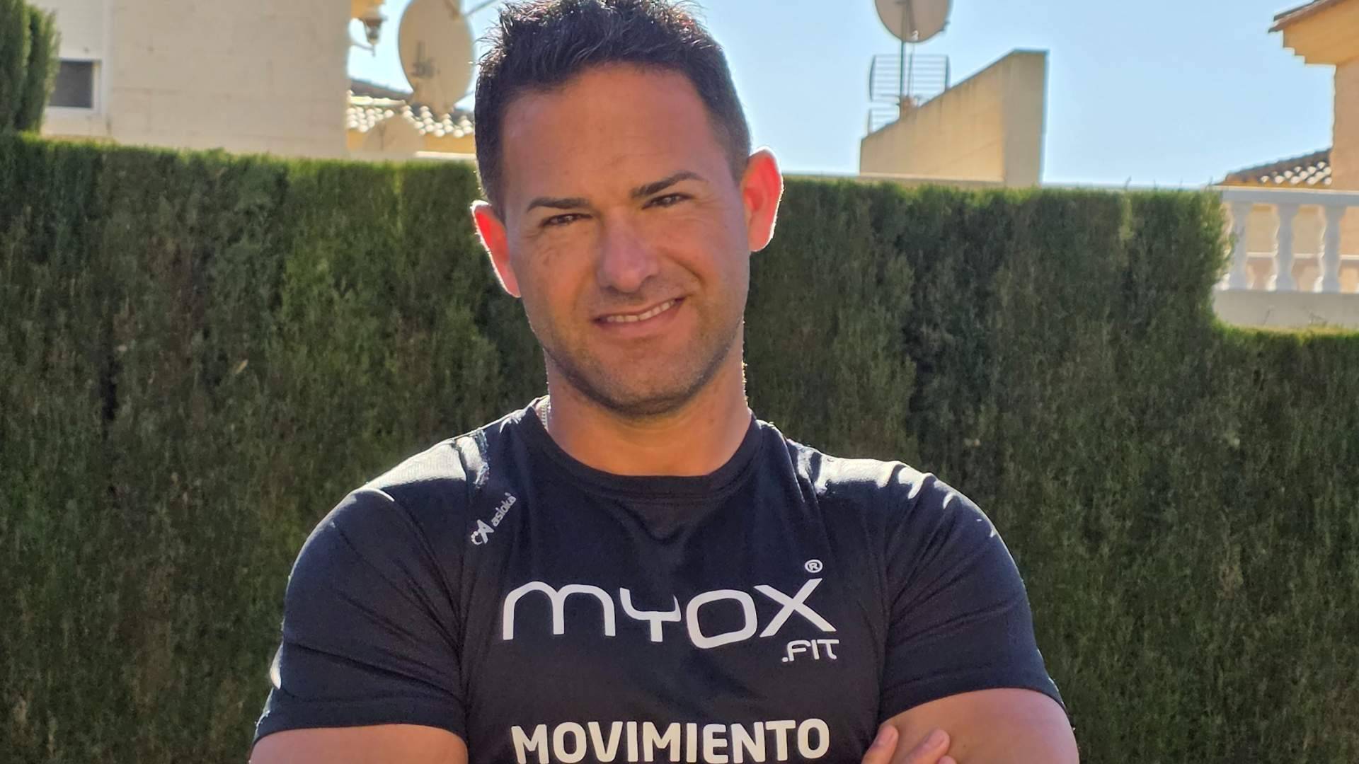 Juan Peris, de Myox, entrenador personal en La Nucía, especialista en salud y longevidad