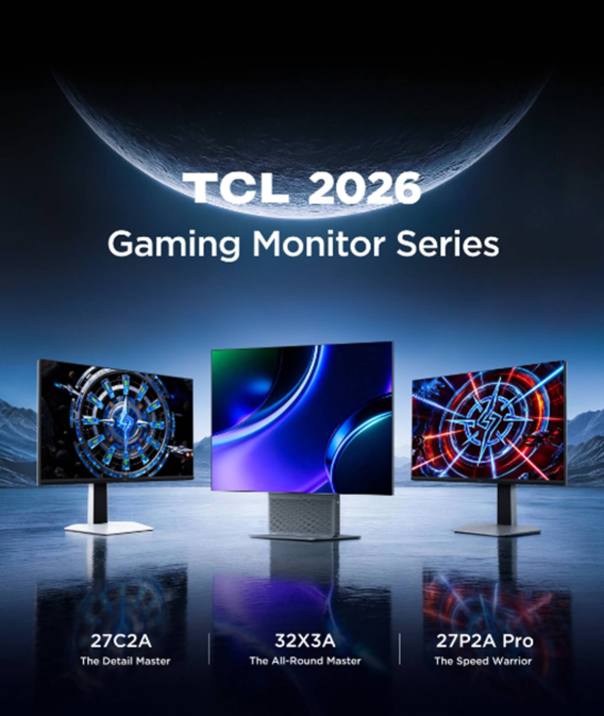 TCL presenta una gama ampliada de monitores en Europa, incluido su primer monitor OLED+
